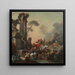 Repos en el pozo - François Boucher — cuadro enmarcado en la pared