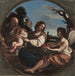 Repos lors de la fuite en Égypte - Guercino — vista de la obra