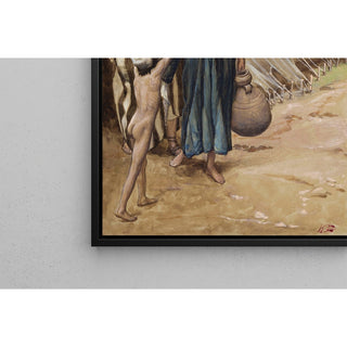 Reproduction Agar s'éloigne d'Abraham - James Tissot