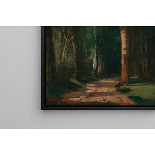 Reproduction Allée Dans Une Forêt - Camille Pissarro