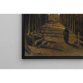 Reproduction Allée de peupliers en automne - Vincent van Gogh