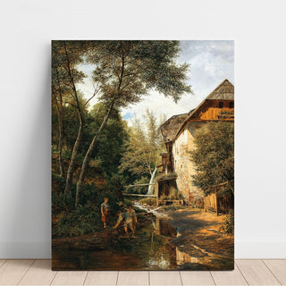 Reproduction An Old Mill above Pörtschach - Alfred Zoff