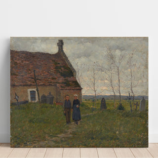 Reproduction Après l'Office - Henri Le Sidaner