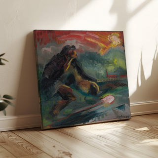 Reproduction Aube - Arnold Peter Weisz-Kubínčan