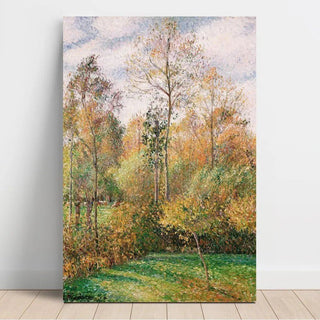 Reproduction Automne, Peupliers, Eragny - Camille Pissarro