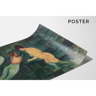 Reproduction Baigneuses - Edvard Munch