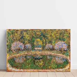 Reproduction Bassin de Trianon. Versailles - Henri Le Sidaner