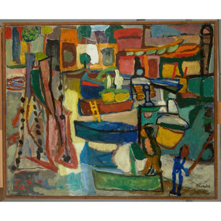 Reproduction Bateaux à Collioure - Sasza Blonder