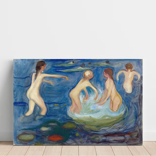 Reproduction Bathing Girls - Edvard Munch