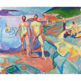 Reproduction Bathing Men - Edvard Munch