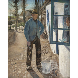 Reproduction Blanchiment de la vieille maison - Laurits Andersen Ring