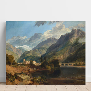 Reproduction Bonneville, Savoie - Joseph Mallord William Turner