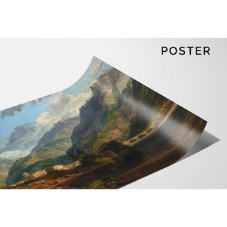 Reproduction Bonneville, Savoie - Joseph Mallord William Turner