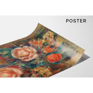Reproduction Bouquet de roses - Pierre-Auguste Renoir