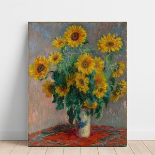 Reproduction Bouquet de tournesols - Claude Monet