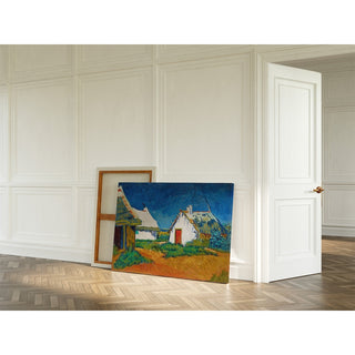 Reproduction Cabanes blanches aux Saintes-Maries - Vincent van Gogh