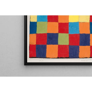 Reproduction Charte de couleurs Qu 1 - Paul Klee