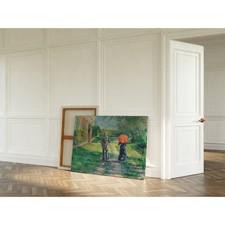 Reproduction Chemin Montant - Gustave Caillebotte