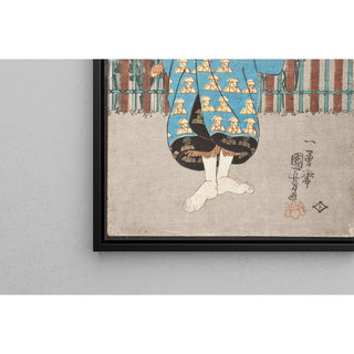 Reproduction Chiemon, mais en réalité Onmaya no Kisanda - Utagawa Kuniyoshi