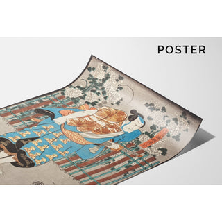 Reproduction Chiemon, mais en réalité Onmaya no Kisanda - Utagawa Kuniyoshi