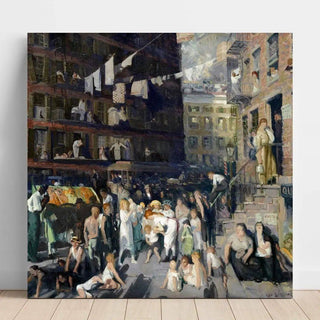 Reproduction Cliff Dwellers - George Wesley Bellows