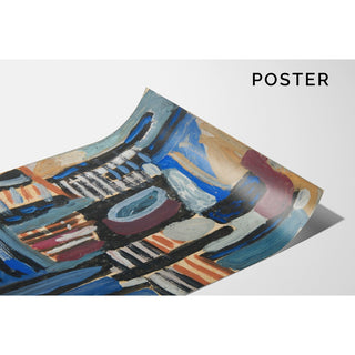 Reproduction Composition abstraite II - Sasza Blonder