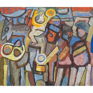 Reproduction Composition avec défilé - Sasza Blonder