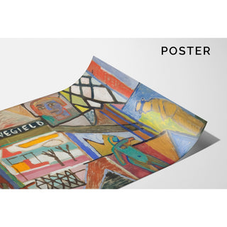 Reproduction Composition avec l'inscription 'WEGIELD’ - Sasza Blonder
