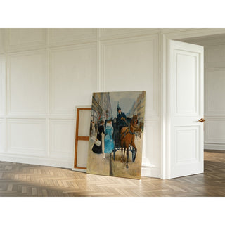 Reproduction Courses Rue De La Paix - Jean Béraud