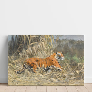 Reproduction Dans la jungle Tigre - Wilhelm Kuhnert