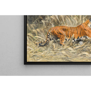 Reproduction Dans la jungle Tigre - Wilhelm Kuhnert