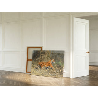 Reproduction Dans la jungle Tigre - Wilhelm Kuhnert