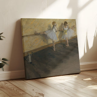 Reproduction Danseuses à la barre - Edgar Degas