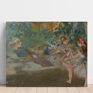 Reproduction Deux danseuses sur la scène - Edgar Degas