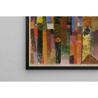 Reproduction Devant la ville - Paul Klee