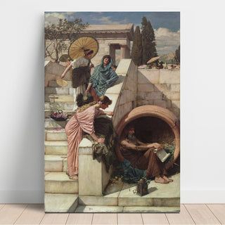 Reproduction Diogenes - John William Waterhouse