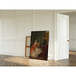 Reproduction Edmondo and Thérèse Morbilli - Edgar Degas