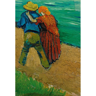 Reproduction Églogue en Provence - Un Couple d'Amoureux - Vincent van Gogh