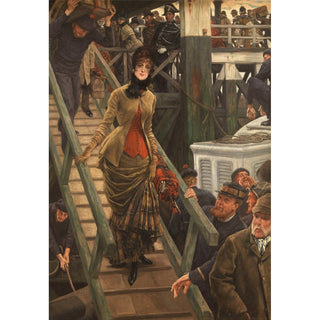 Reproduction Embarquement à Calais - James Tissot