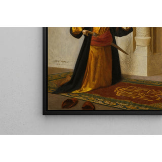 Reproduction En prière - Jean-Léon Gérôme