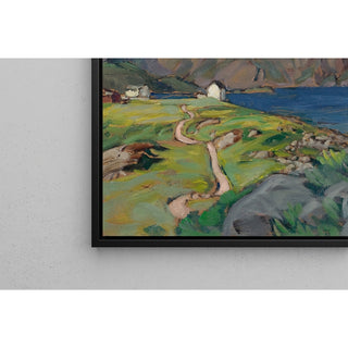 Reproduction Été, Store Molla. Étude des Lofoten - Anna Boberg