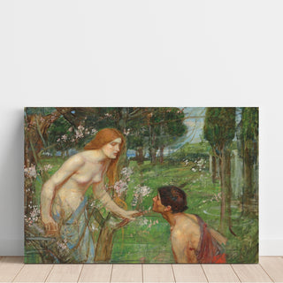 Reproduction Étude pour Phyllis et Démophoon - John William Waterhouse