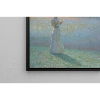 Reproduction Femme Lisant dans un Paysage - Henri Le Sidaner