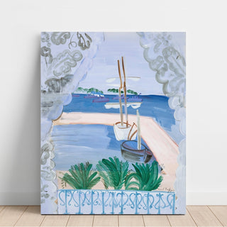 Reproduction Fenêtre ouverte à Golfe-Juan - Raoul Dufy