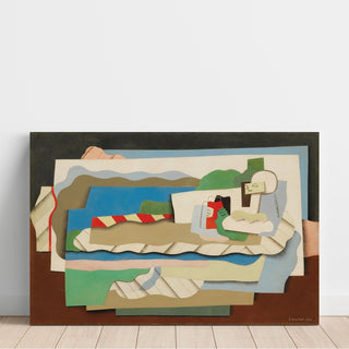 Reproduction Fillette Allongée - Georges Valmier