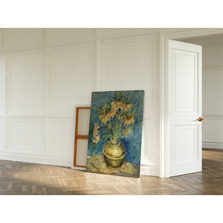 Reproduction Fritillaires, couronne impériale dans un vase de cuivre - Vincent Van Gogh