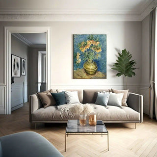 Reproduction Fritillaires, couronne impériale dans un vase de cuivre - Vincent Van Gogh