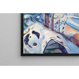 Reproduction Hiver à Kragerø - Edvard Munch