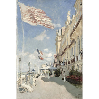 Reproduction Hôtel des Roches Noires, Trouville de Claude Monet