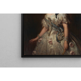 Reproduction Isabelle, reine d'Espagne - Franz Xaver Winterhalter